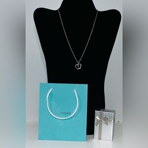 Tiffany & Co. Sterling Silver Apple Necklace 🔥FlASH SALE🔥🔥🔥